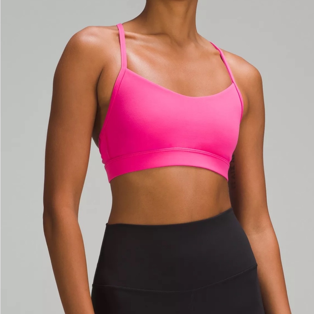 Pink LULULEMON Bra